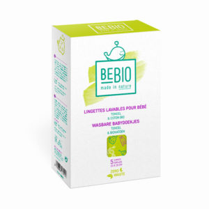 Lingettes lavables de Bebio (5 pièces)